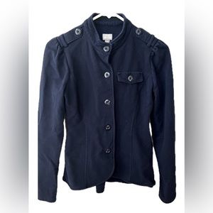 Vintage Converse One Star Fitted Utility Jacket Navy Size XS